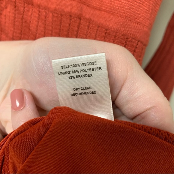 Ali & Jay Long Sleeve Pleated Boho Knit Sweater Dress Size Medium - Picture 8 of 8